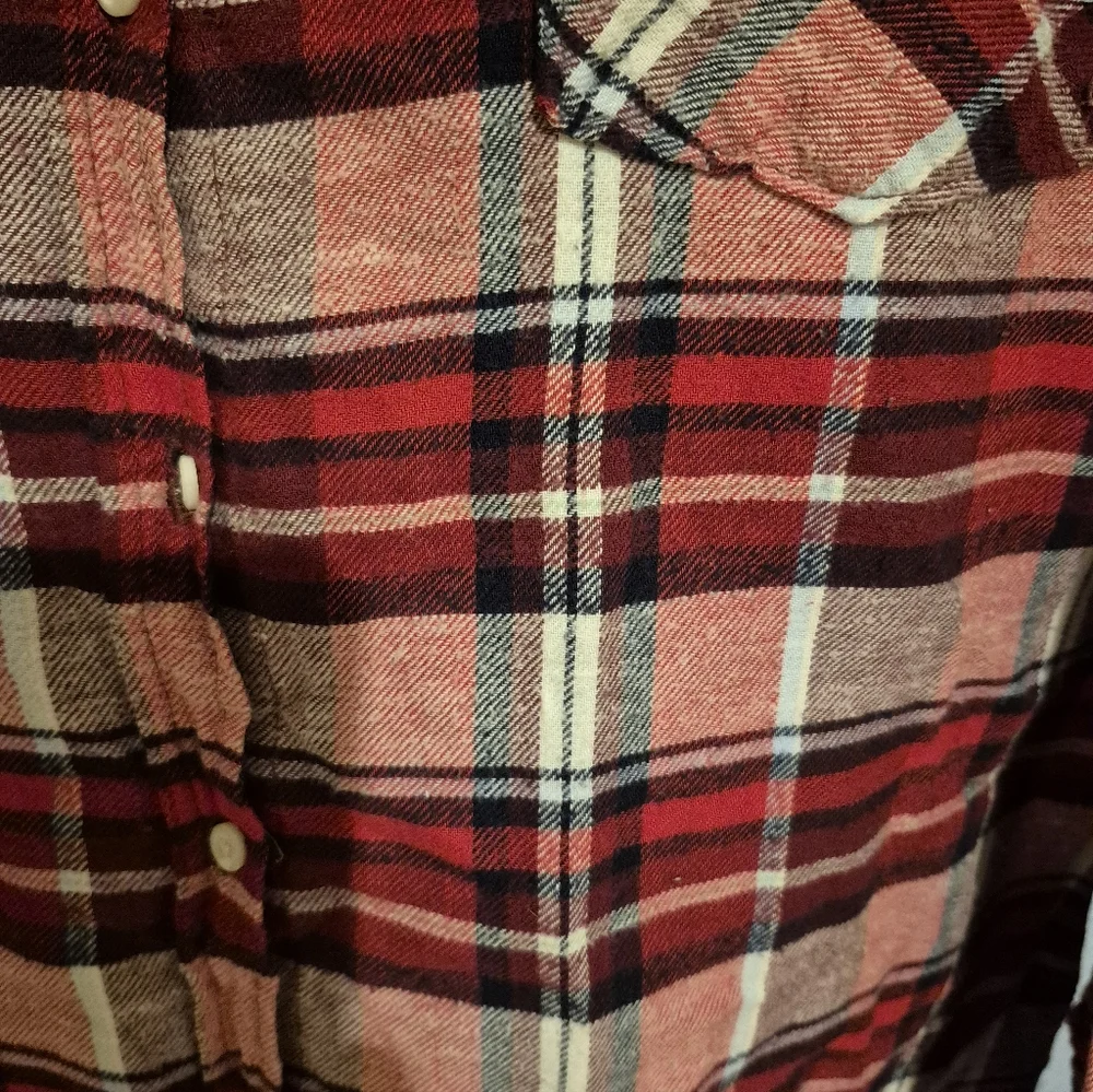 Plaid Button Up Shirt - Picture 2 of 5